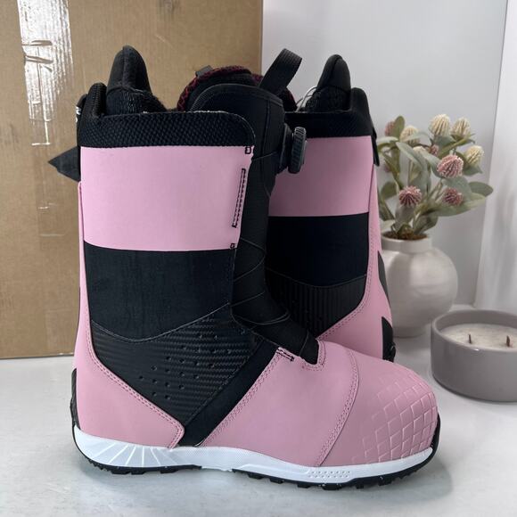 Burton Ion BOA Snowboard Boots All Mountain Powder Blush Pink Mens 10 - Picture 6 of 9